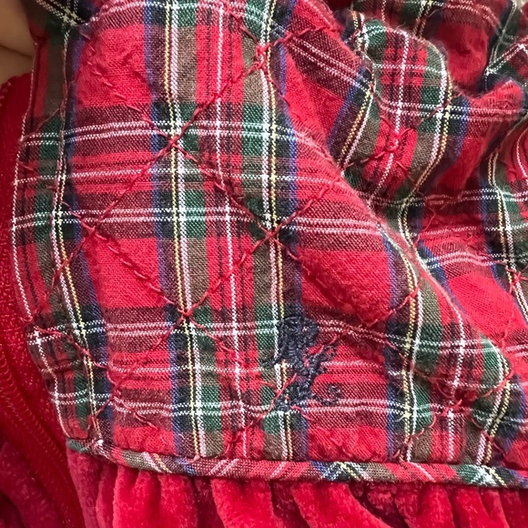 Ralph Lauren Plaid Velvet  Baby sleep sack - Picture 5 of 5